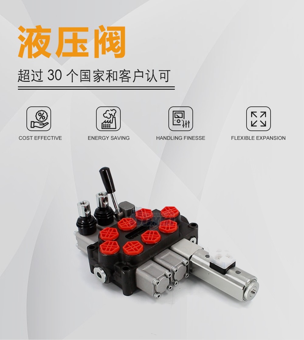 Q45-DT-2OT 手动及推拉式电磁铁 3 联 单块式方向阀